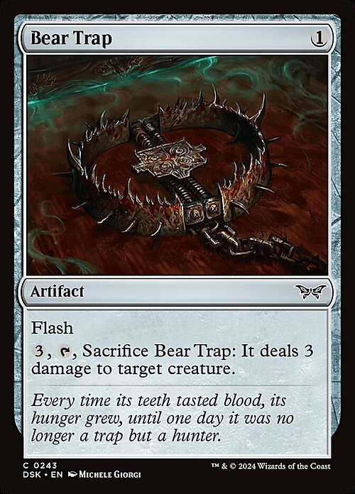 Bear Trap Card Front