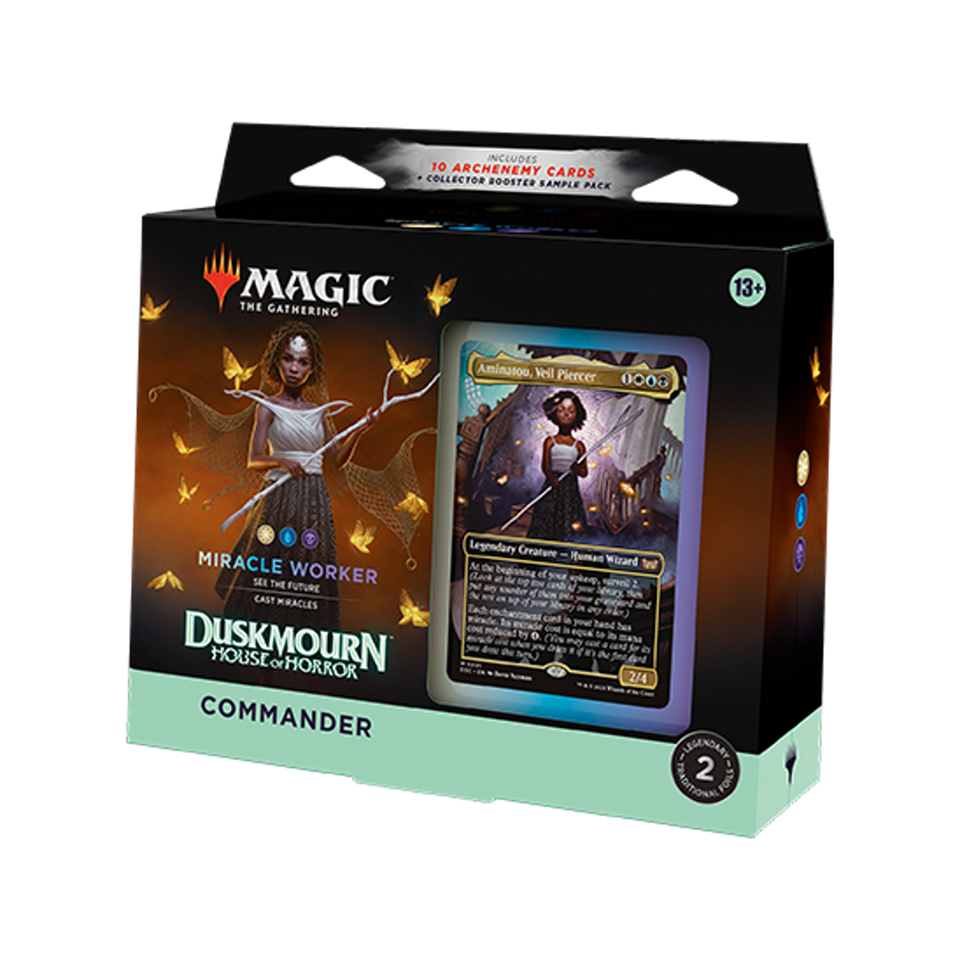 Commander: Duskmourn: La casa de los horrores: "Miracle Worker" Commander Deck