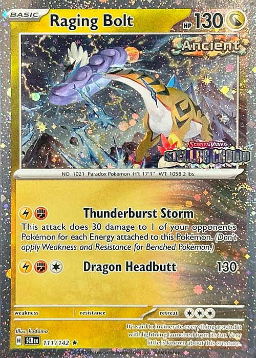 Raging Bolt Card Front