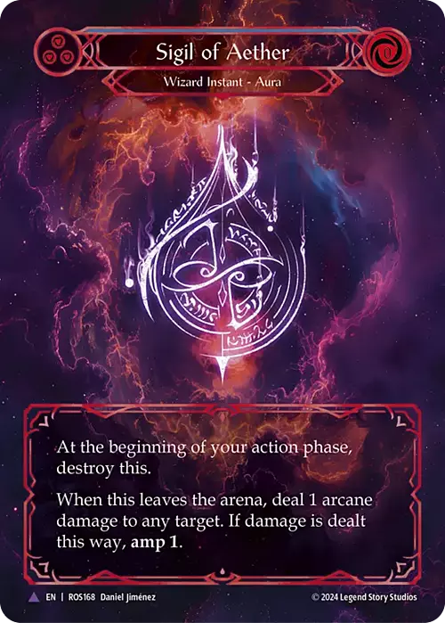 Sigil of Aether Card Front