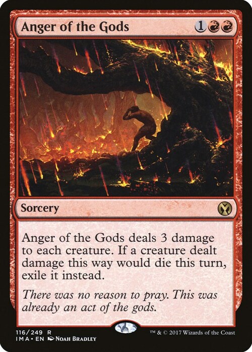 Anger of the Gods Card Front