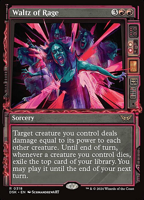 Waltz of Rage Card Front