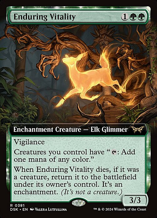 Enduring Vitality Card Front