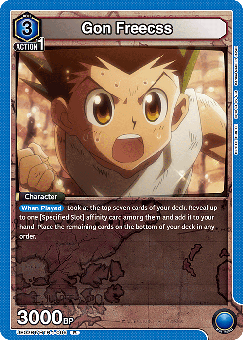 Gon Freecss Card Front