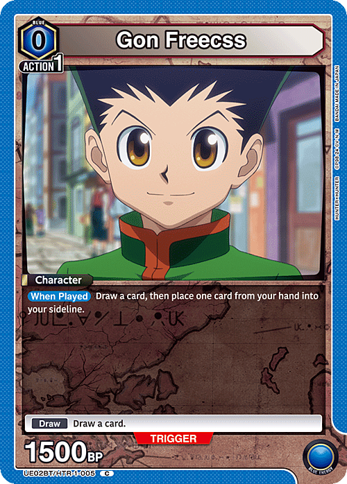 Gon Freecss Card Front