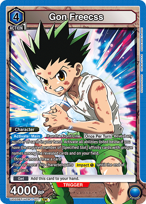 Gon Freecss Card Front