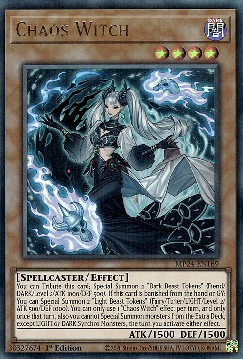 Chaos Witch Card Front