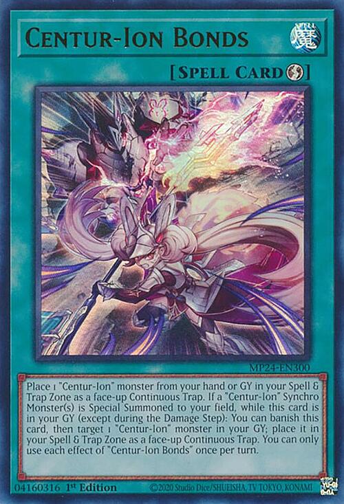 Centur-Ion Bonds Card Front