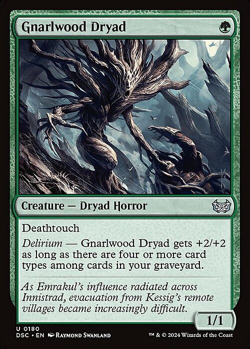 Gnarlwood Dryad Card Front