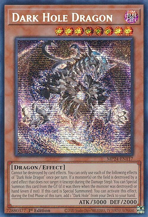 Dark Hole Dragon Card Front