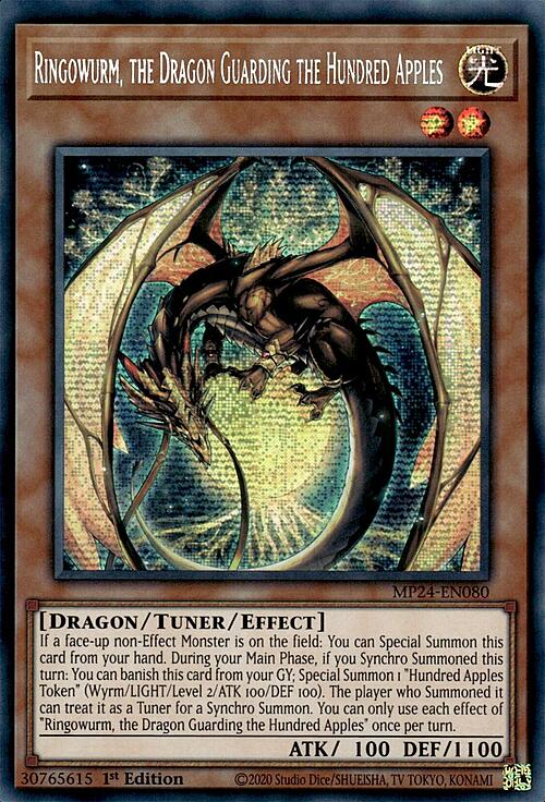 Ringowurm, the Dragon Guarding the Hundred Apples Card Front