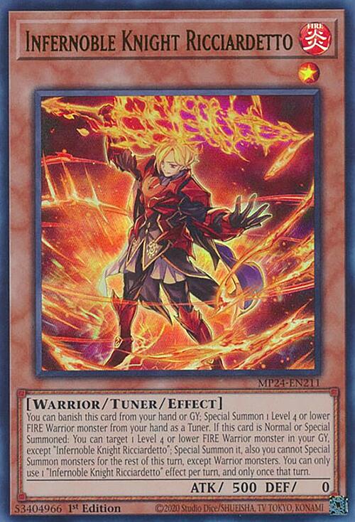 Infernoble Knight Ricciardetto Card Front