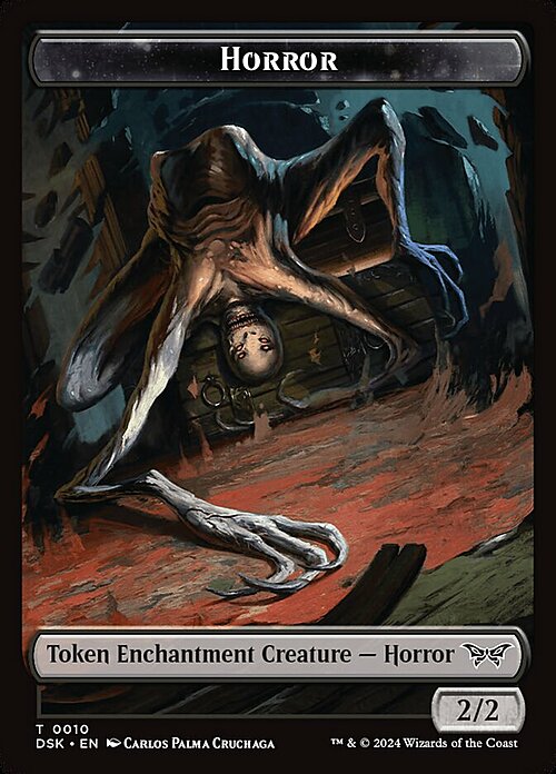 Horror Card Front