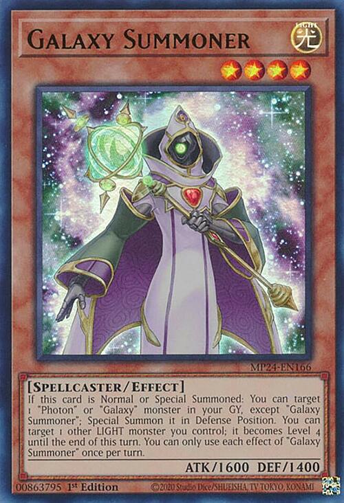 Galaxy Summoner Card Front