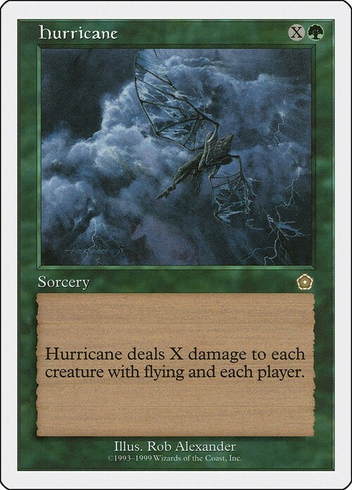 Hurricane Card Front