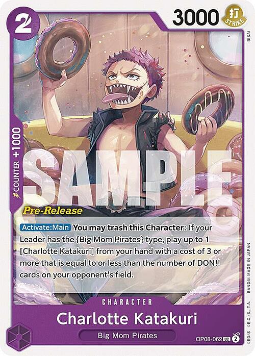 Charlotte Katakuri Card Front