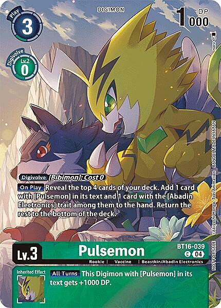 Pulsemon Card Front