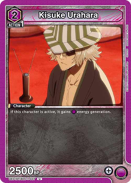 Kisuke Urahara Card Front