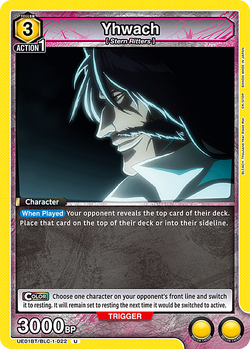 Yhwach Card Front