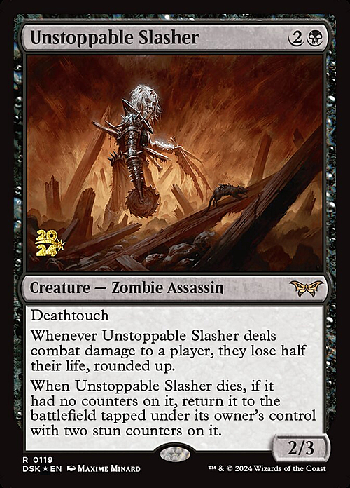 Unstoppable Slasher Card Front