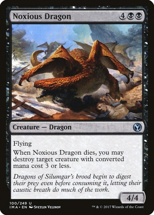 Noxious Dragon Card Front