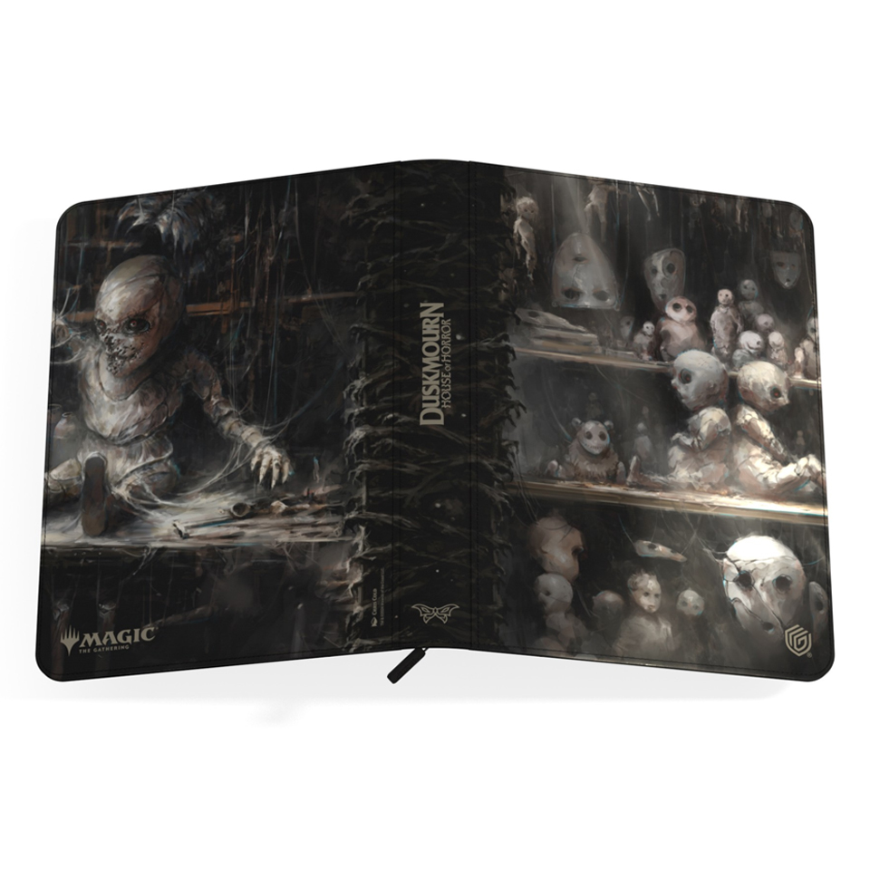 Duskmourn: House of Horror| Zipfolio XenoSkin "Dollmaker's Shop" 9-Pocket Binder