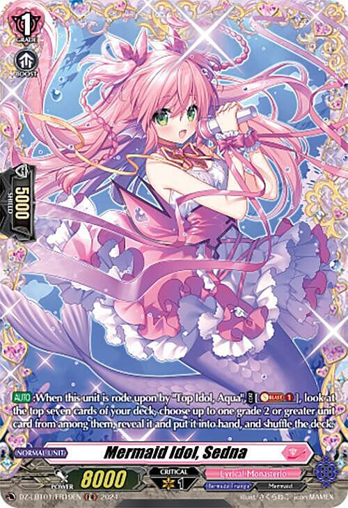 Mermaid Idol, Sedna Card Front