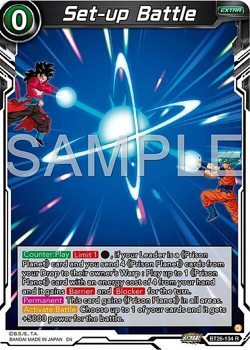 Set-up Battle Card Front