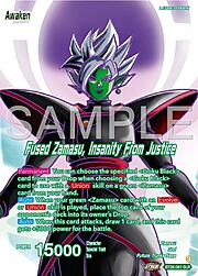 Zamasu // Fused Zamasu, Insanity From Justice