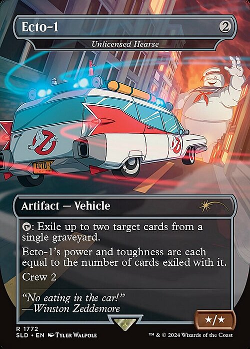 Unlicensed Hearse Card Front