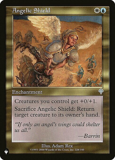 Angelic Shield Card Front