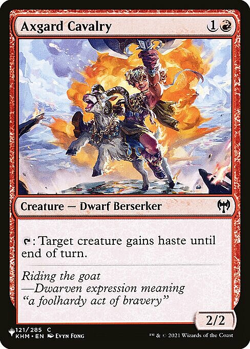 Axgard Cavalry Card Front