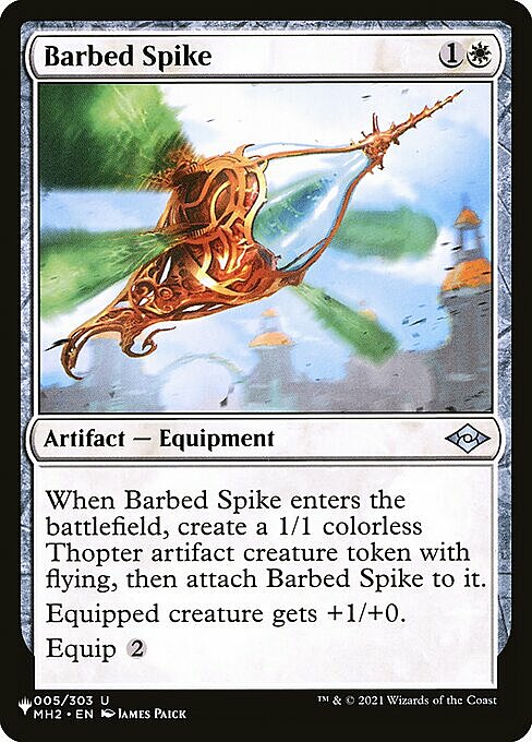 Barbed Spike Card Front