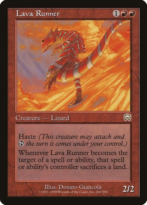 Lava Runner Card Front