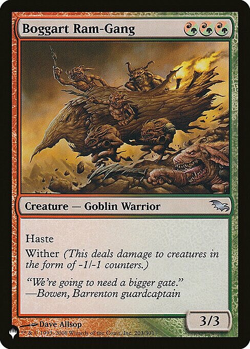 Boggart Ram-Gang Card Front