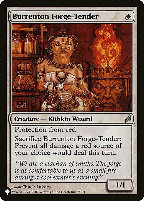 Burrenton Forge-Tender Card Front