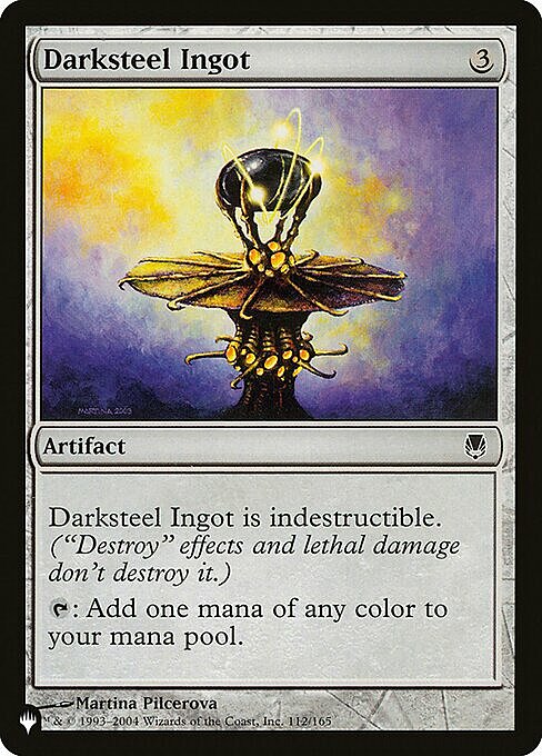 Darksteel Ingot Card Front