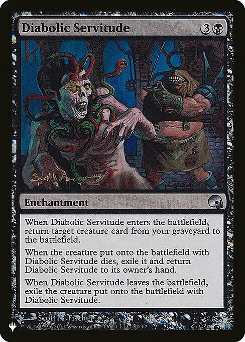 Diabolic Servitude Card Front