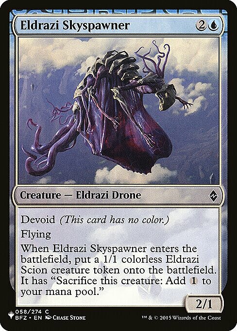 Eldrazi Skyspawner Card Front