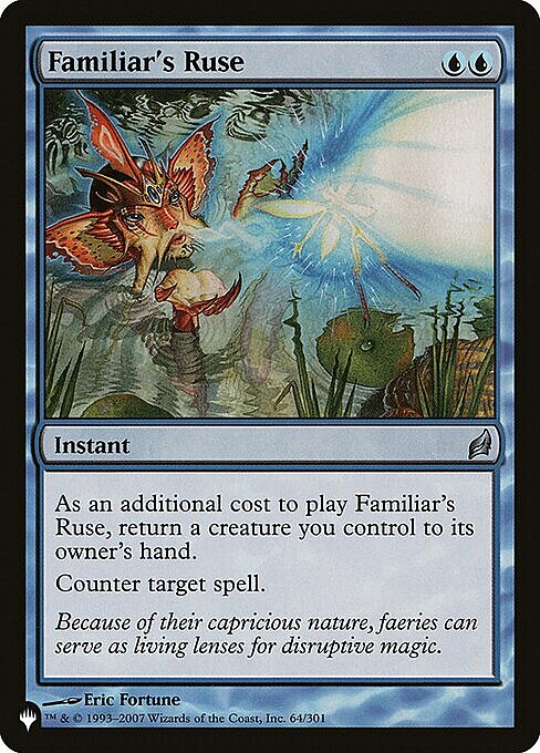 Familiar's Ruse Card Front