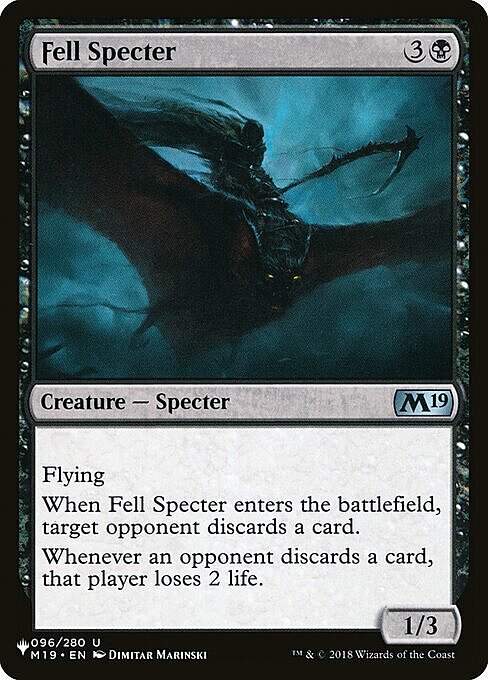 Fell Specter Card Front