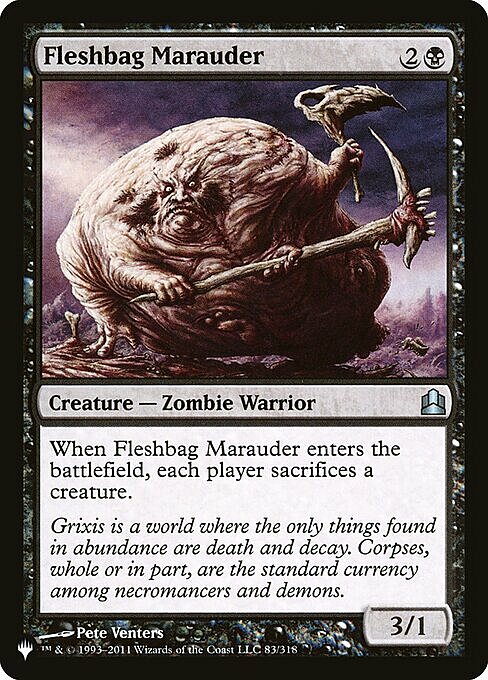 Fleshbag Marauder Card Front