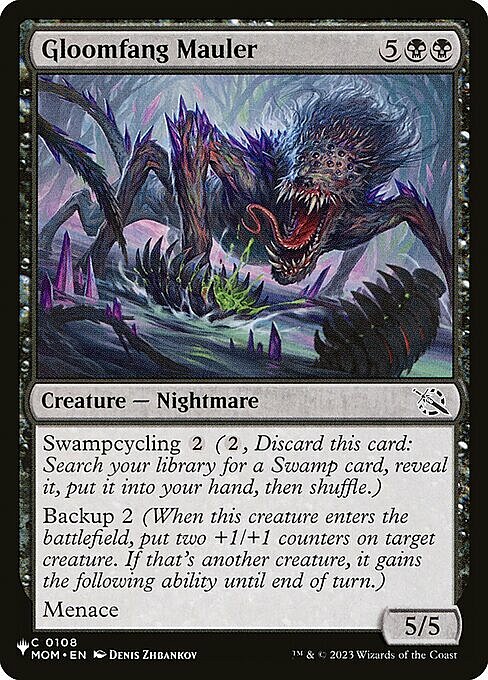 Gloomfang Mauler Card Front