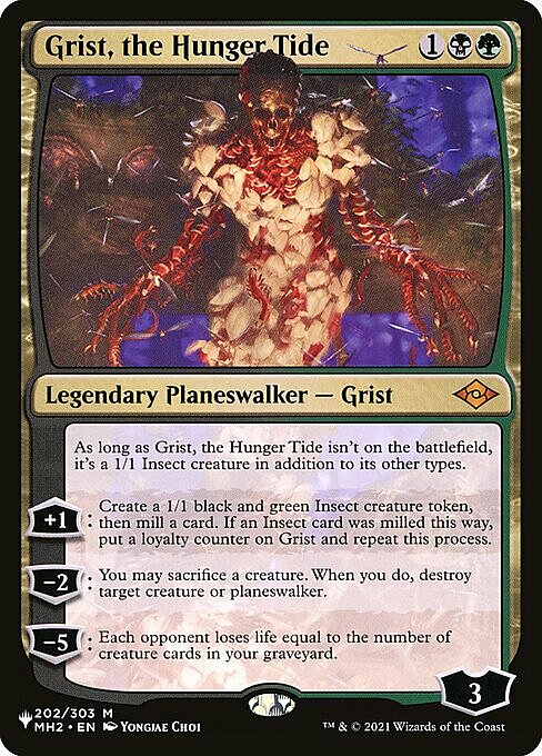 Grist, the Hunger Tide Card Front