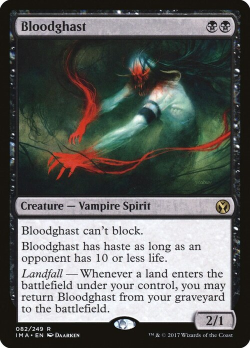 Bloodghast Card Front