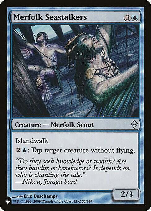 Merfolk Seastalkers Card Front