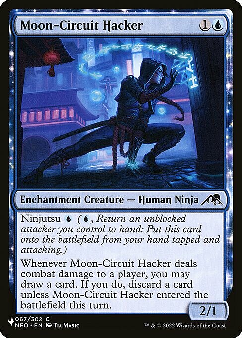 Moon-Circuit Hacker Card Front