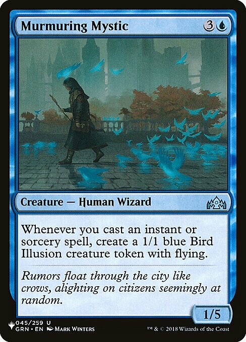 Murmuring Mystic Card Front