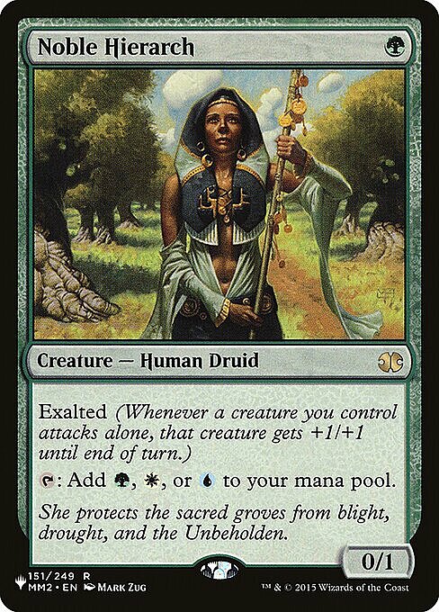 Noble Hierarch Card Front