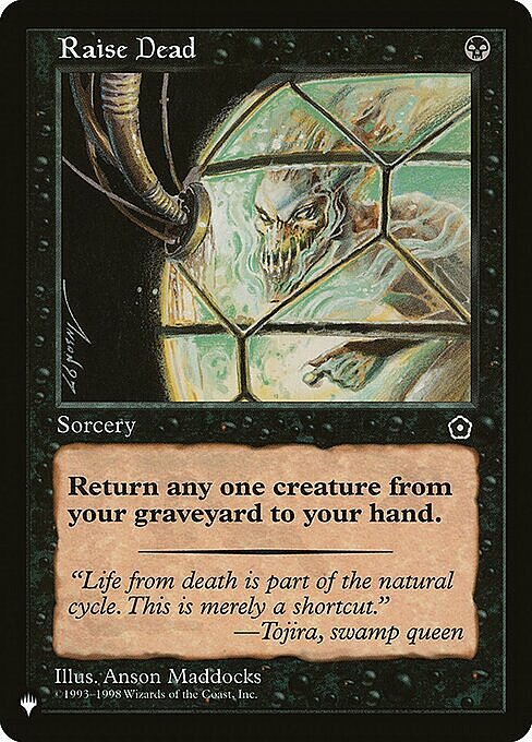 Raise Dead Card Front